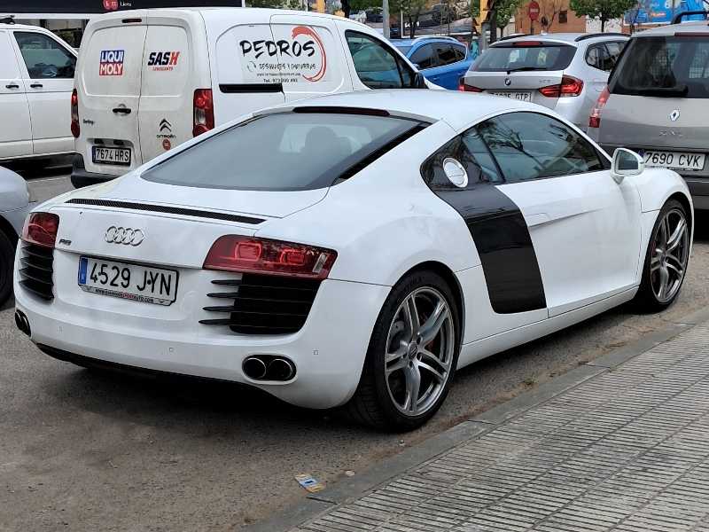 Audi R8 spotted in Lleida
