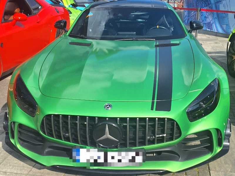Mercedes-Benz AMG GT spotted in Koszalin