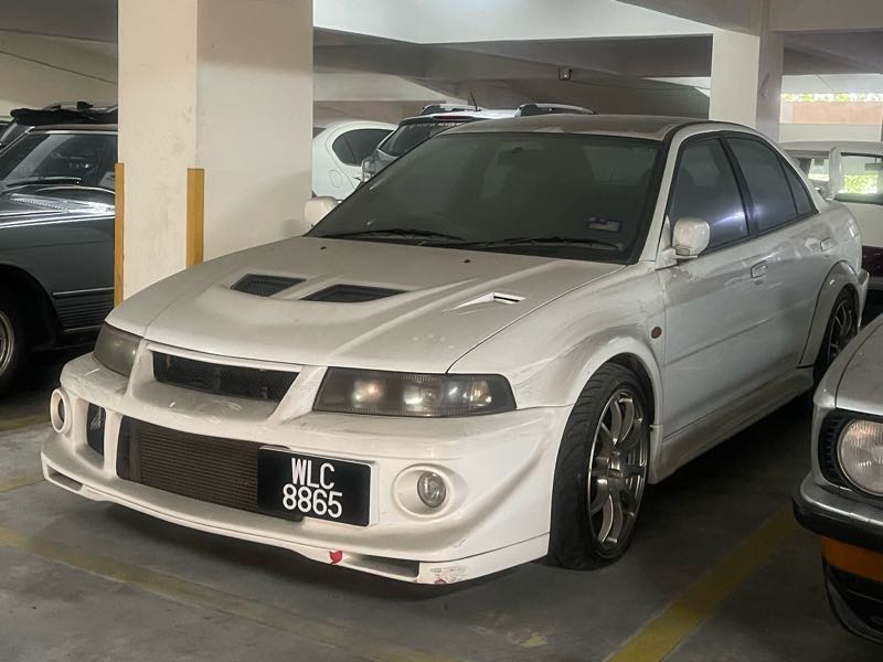 Mitsubishi Lancer Evolution VI spotted in Petaling Jaya