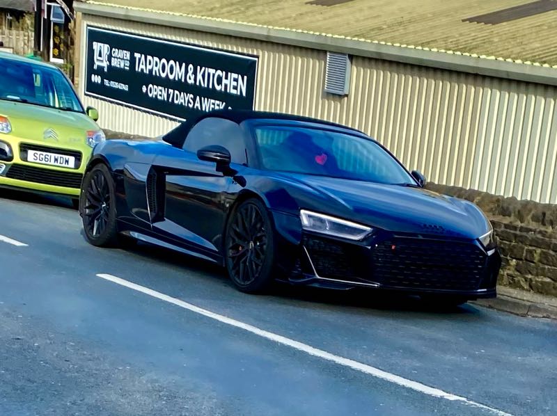 Audi R8 (2020) spotted in Bradford, United Kingdom