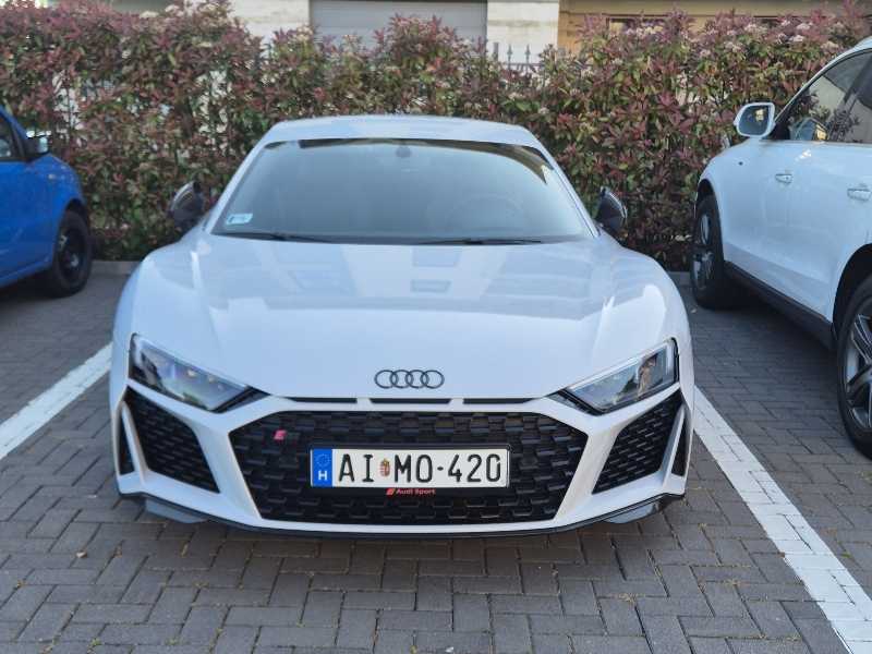 Audi R8 spotted in Veszprém