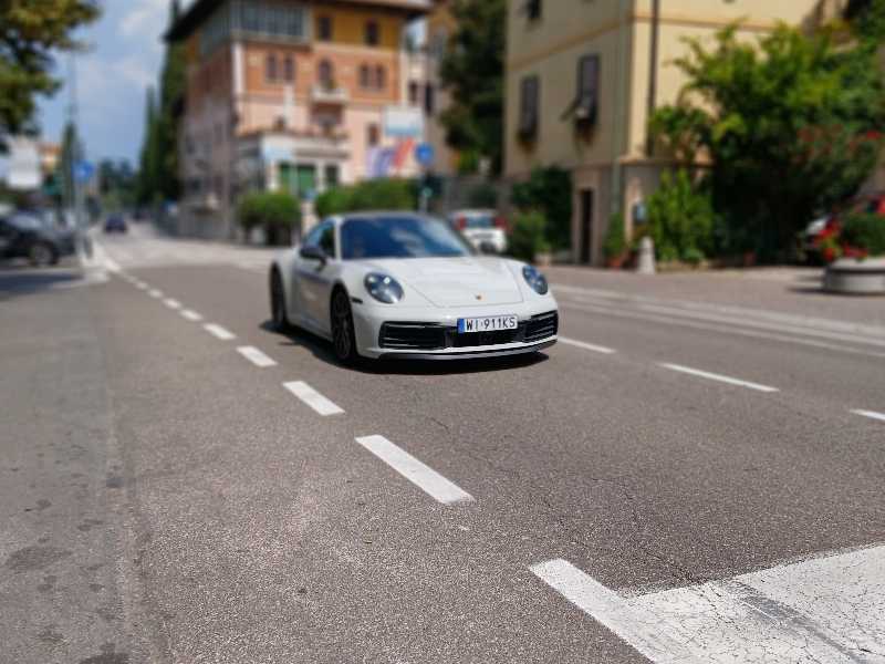 Porsche 911 (2022) spotted in Cuneo, Italy
