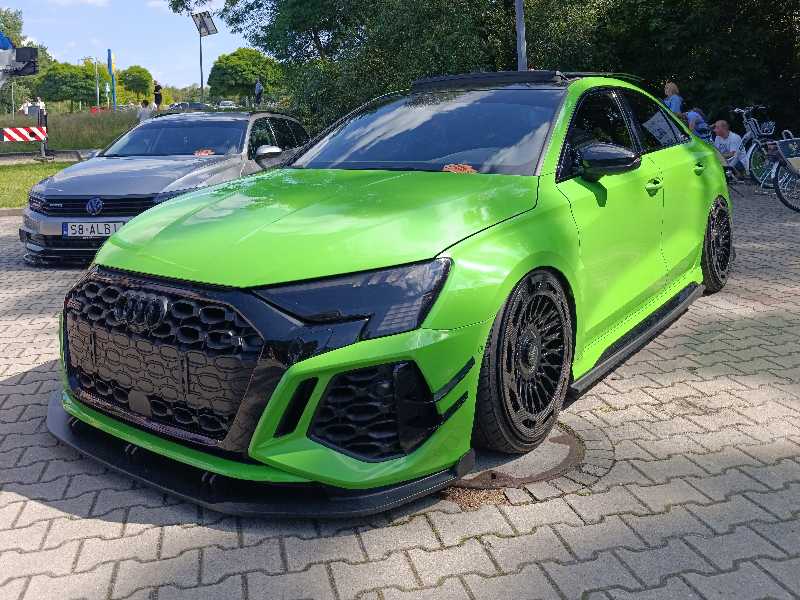 Audi RS3 spotted in Jastrzębie Zdrój