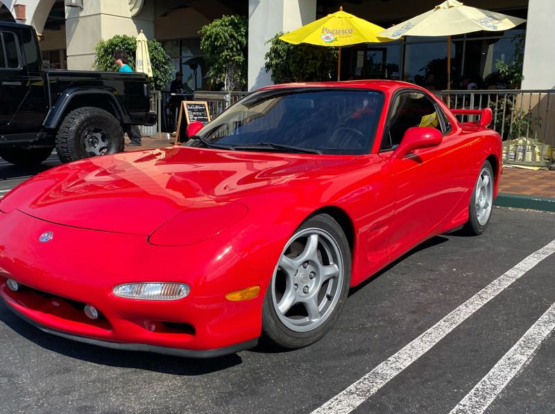 Mazda RX-7 spotted in Oceanside