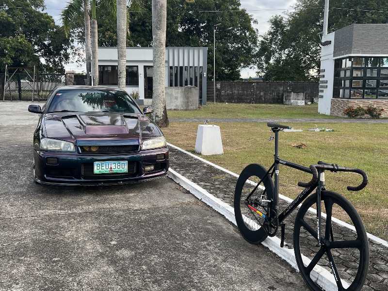 Nissan Skyline GT-R (1999) spotted in San Miguel, Philippines