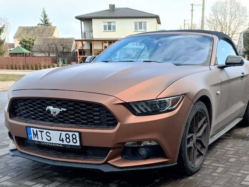 Ford Mustang spotted in Birzai
