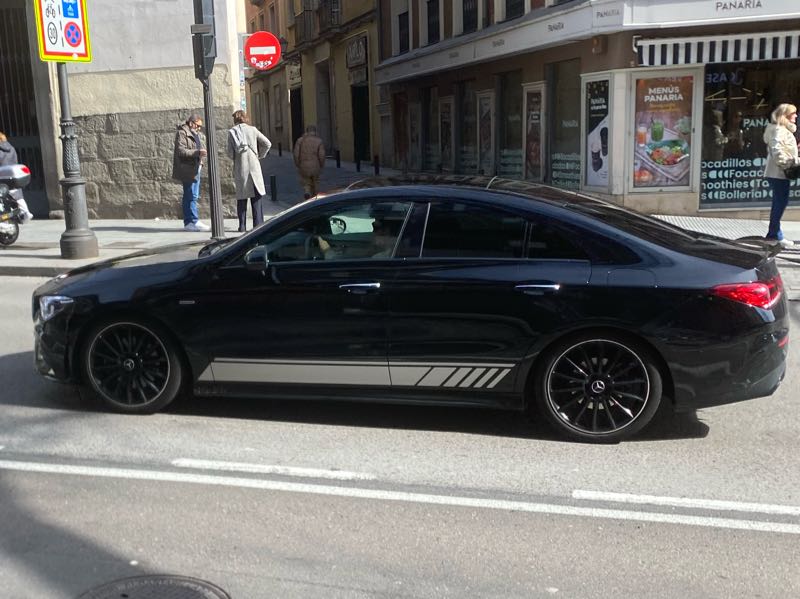 Mercedes-Benz CLA 45 AMG (2016) spotted in Madrid, Spain