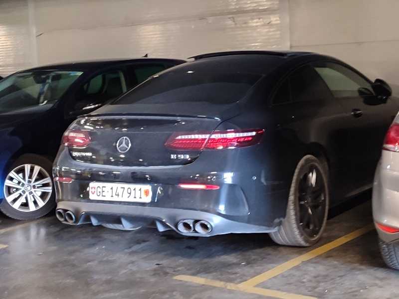 Mercedes-Benz C63 AMG spotted in Gračanica