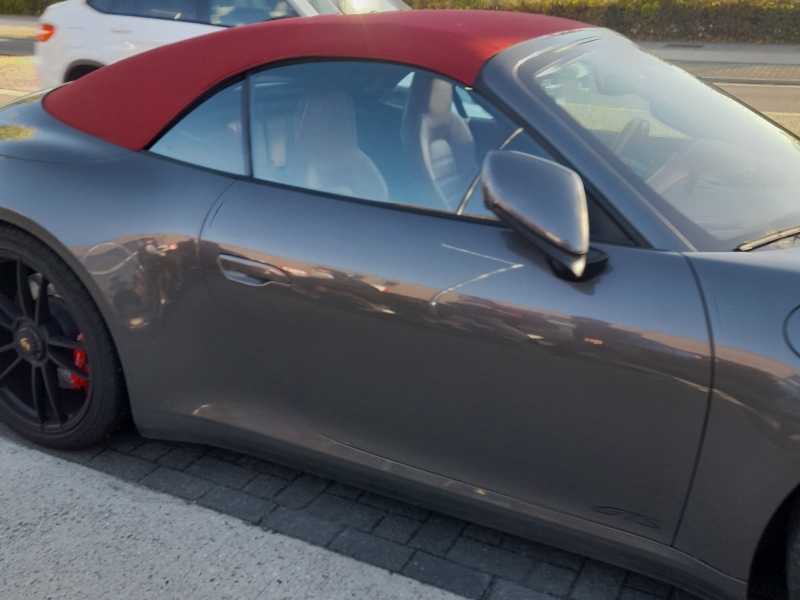 Porsche 911 Carrera 4 Cabriolet spotted in Genk