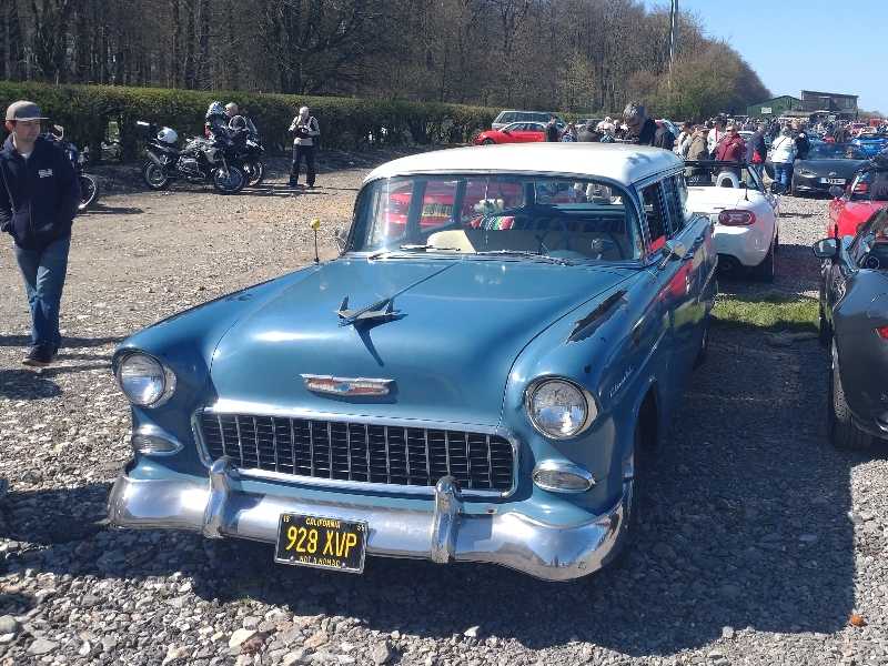 Chevrolet Bel Air spotted in Blandford Forum