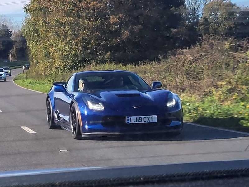 Chevrolet Corvette Z06 spotted in Crawley