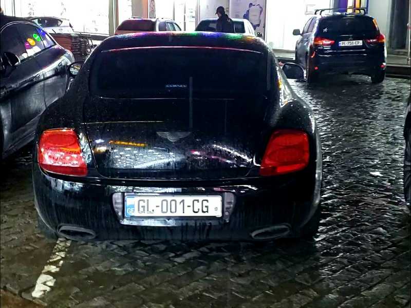 Bentley Continental GT spotted in Kutaisi