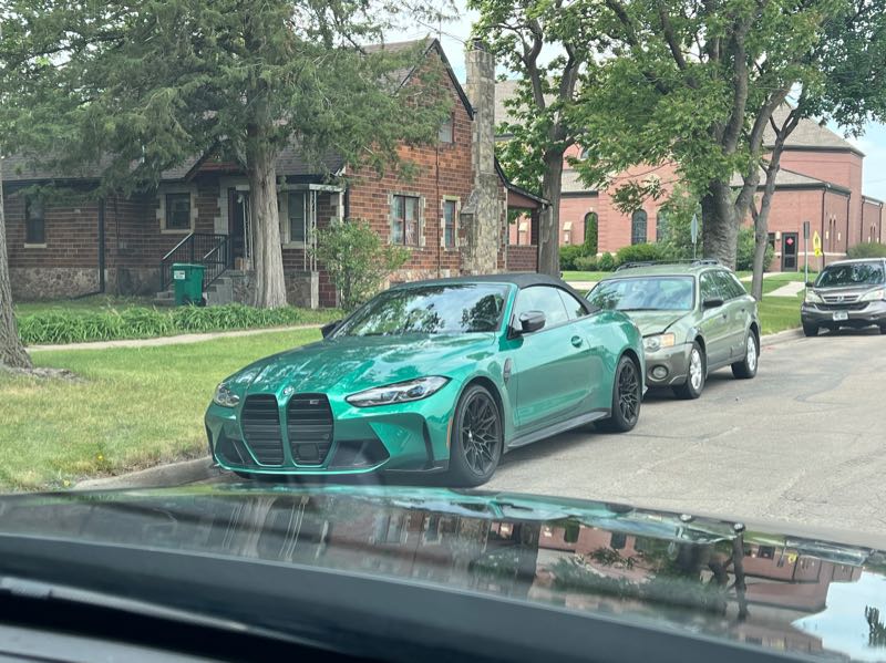 BMW M4 spotted in Lincoln
