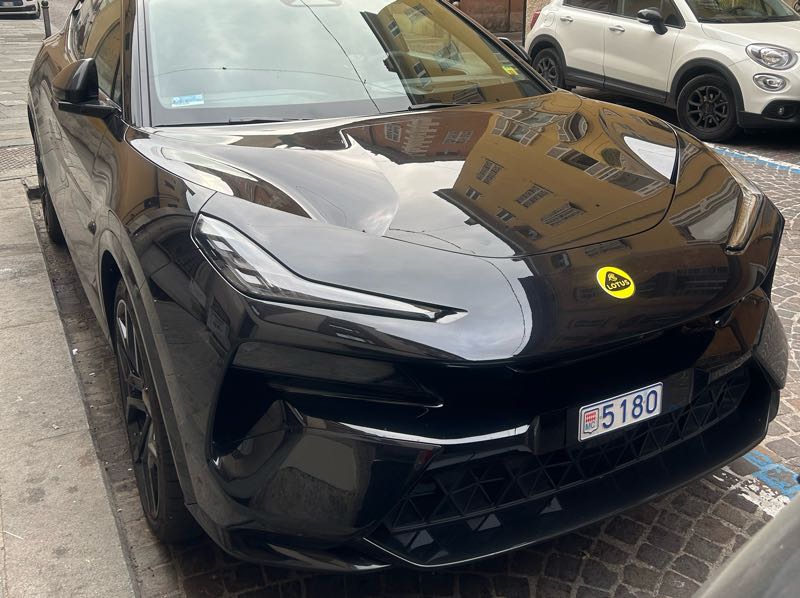 Lotus Eletre spotted in Parma