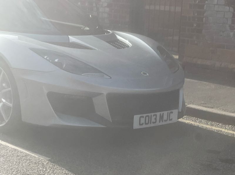 Lotus Evora spotted in Wisbech
