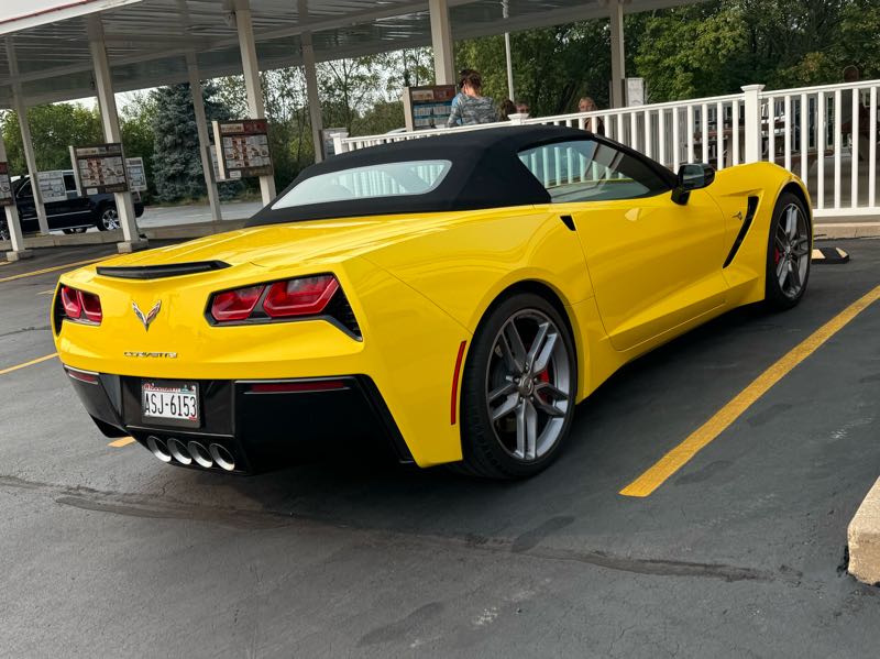 Chevrolet Corvette spotted in Lancaster