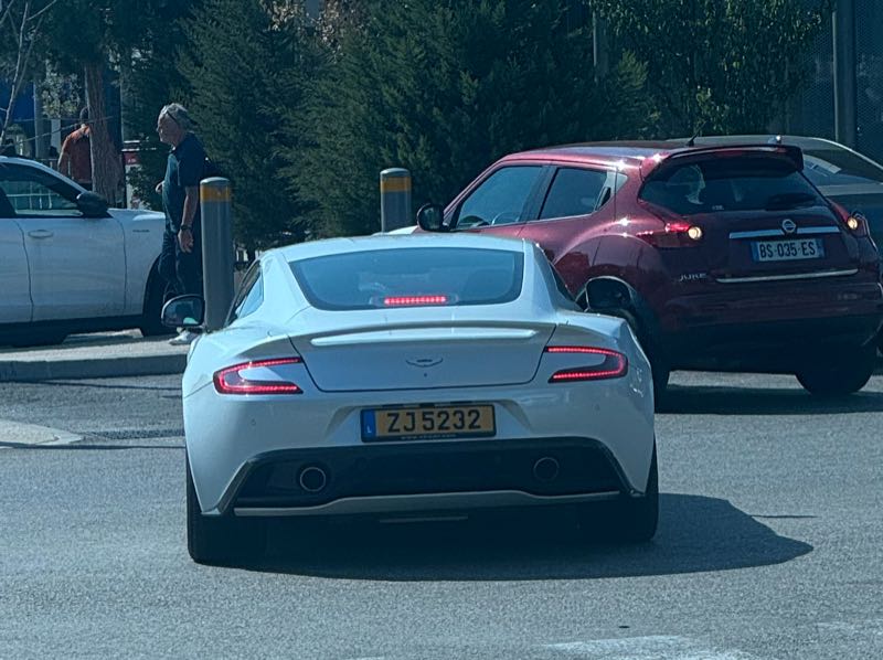 Aston Martin Vantage spotted in Aix-en-Provence