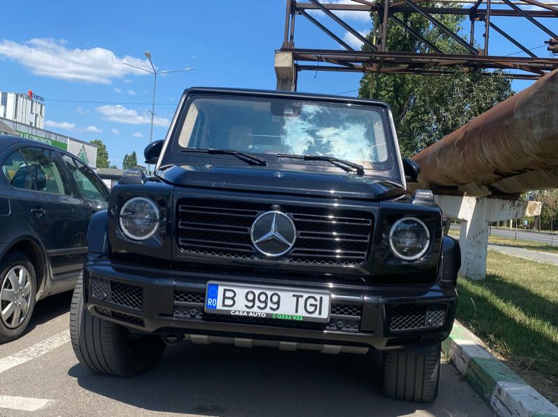 Mercedes-Benz G-Class spotted in Iaşi