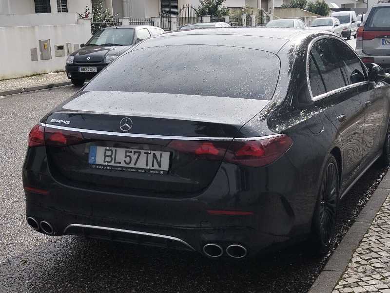 Mercedes-Benz E-Class spotted in Monsanto