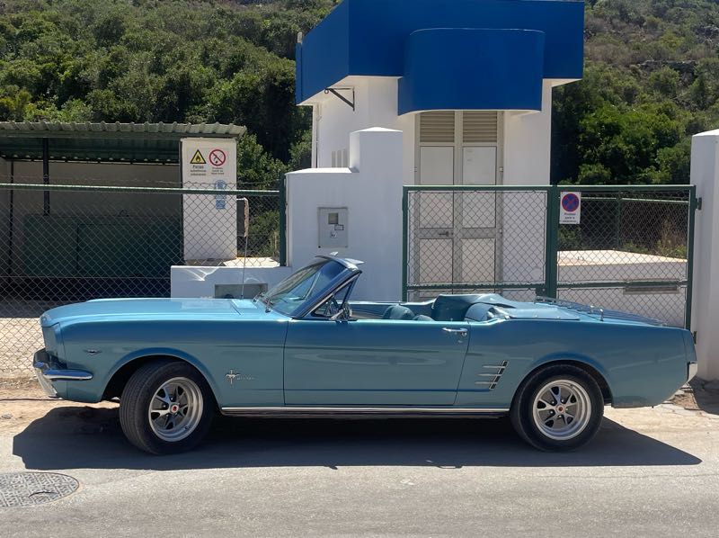 Ford Mustang spotted in Carvoeiro