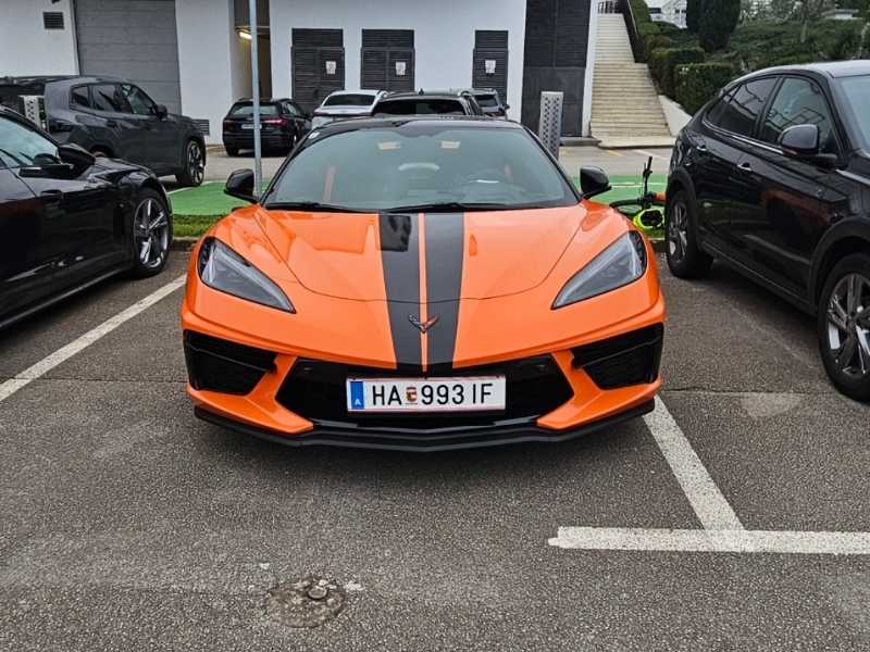 Chevrolet Corvette (2020) spotted in Pula, Croatia