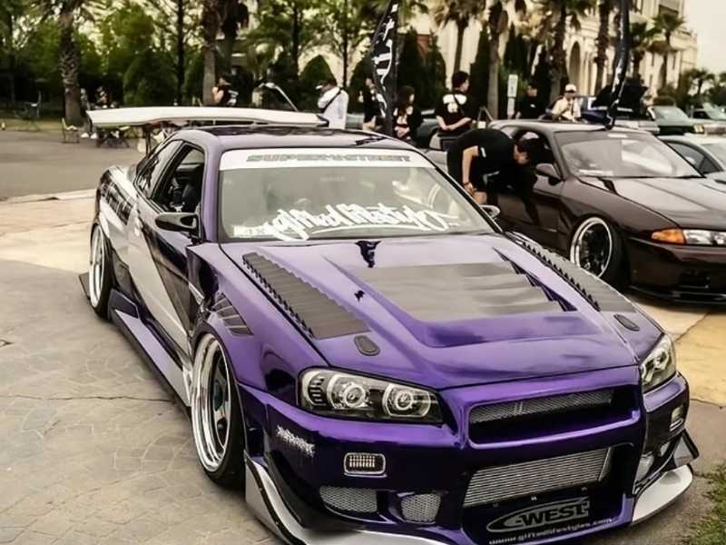 Nissan Skyline GT-R spotted in Plymouth