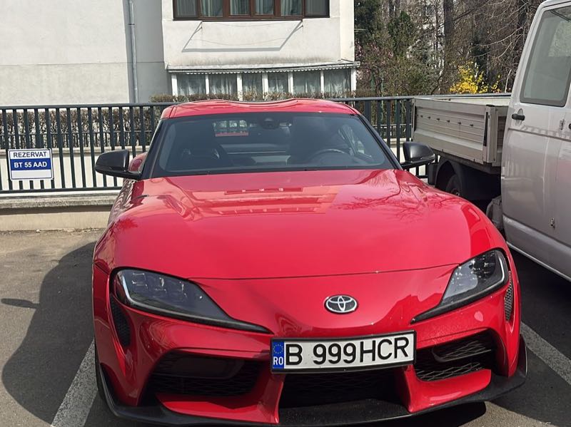 Toyota Supra spotted in Botoşani