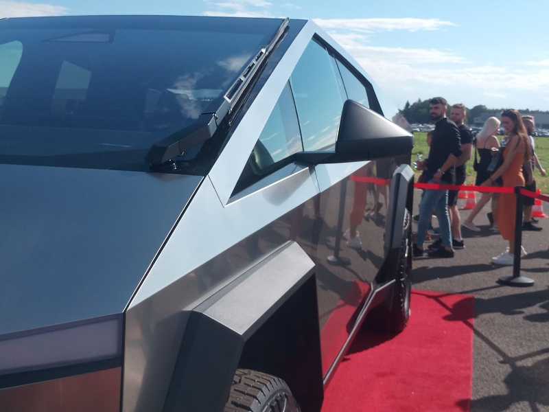 Tesla Cybertruck spotted in Księżomierz