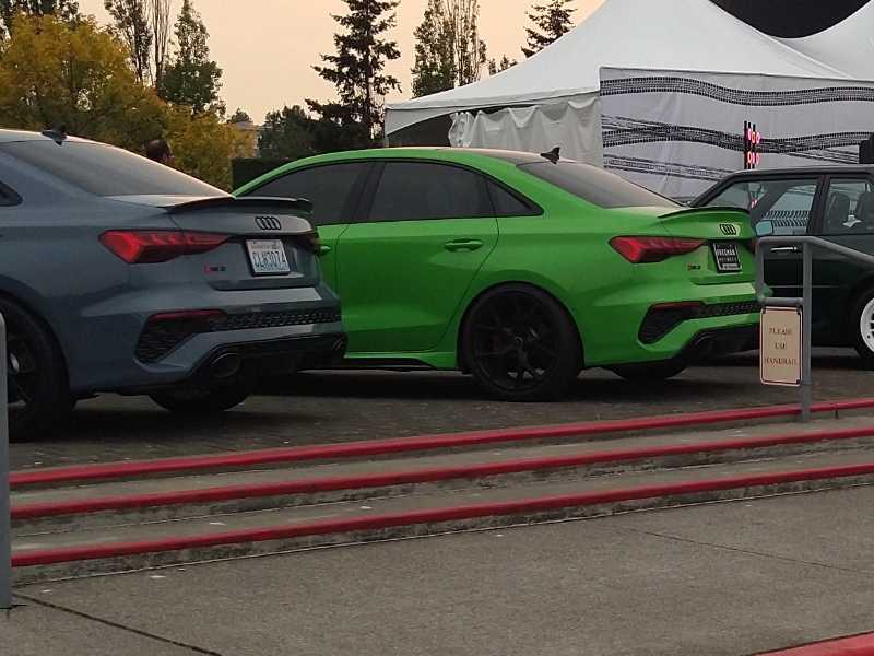 Audi RS3 (2022) spotted in Tacoma, United States