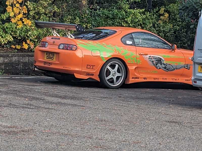 Toyota Supra spotted in Belfast