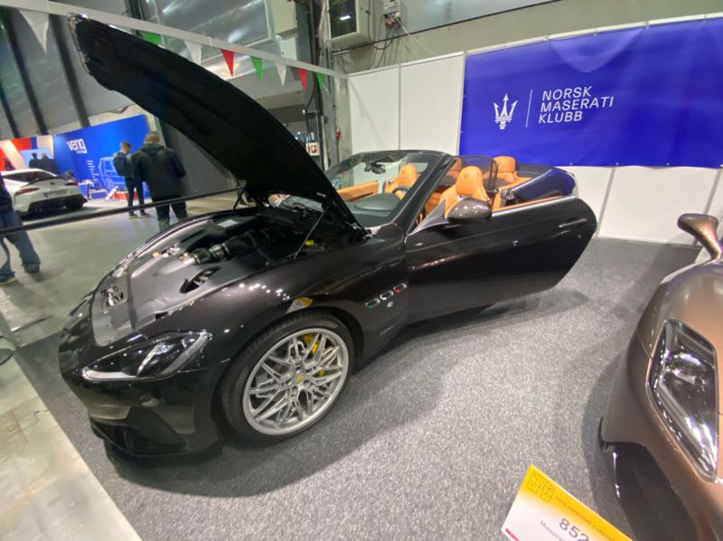 Maserati GranCabrio (2021) spotted in Lillestrøm, Norway