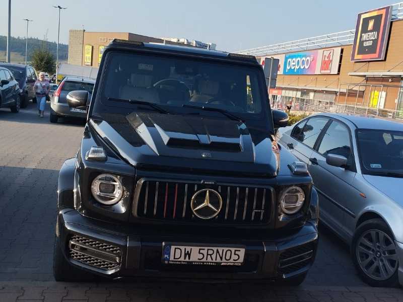 Mercedes-Benz G-Class spotted in Kłodzko