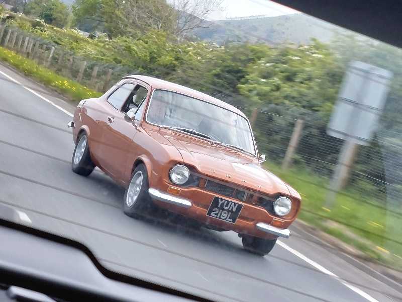 Ford Escort spotted in Bangor