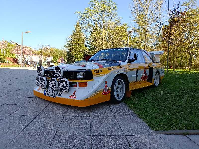 Audi Quattro (1980) spotted in Zwickau, Germany