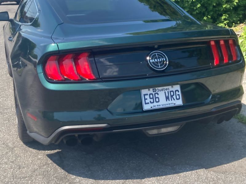 Ford Mustang Bullitt spotted in Montréal