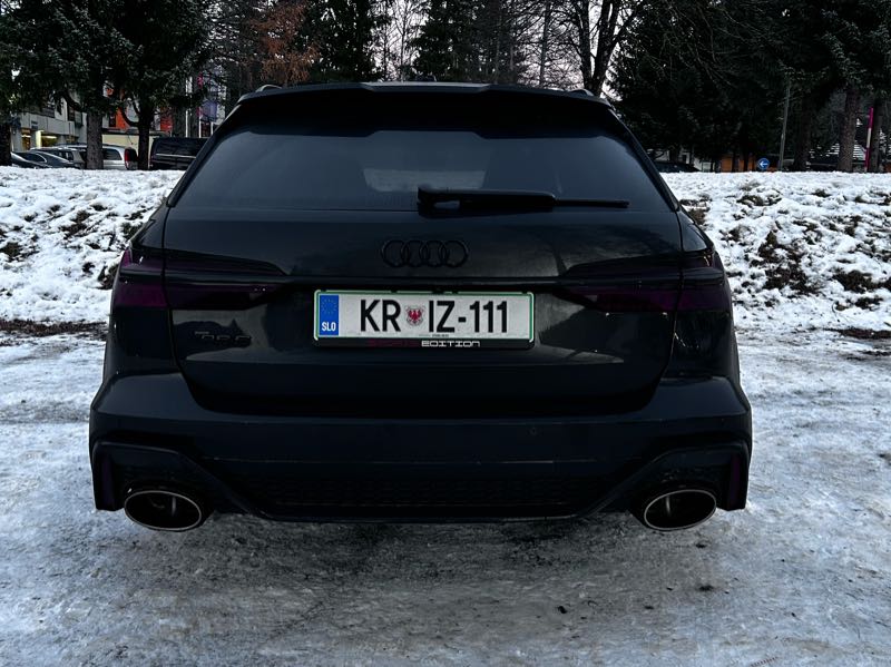 Audi RS6 spotted in Kranjska Gora
