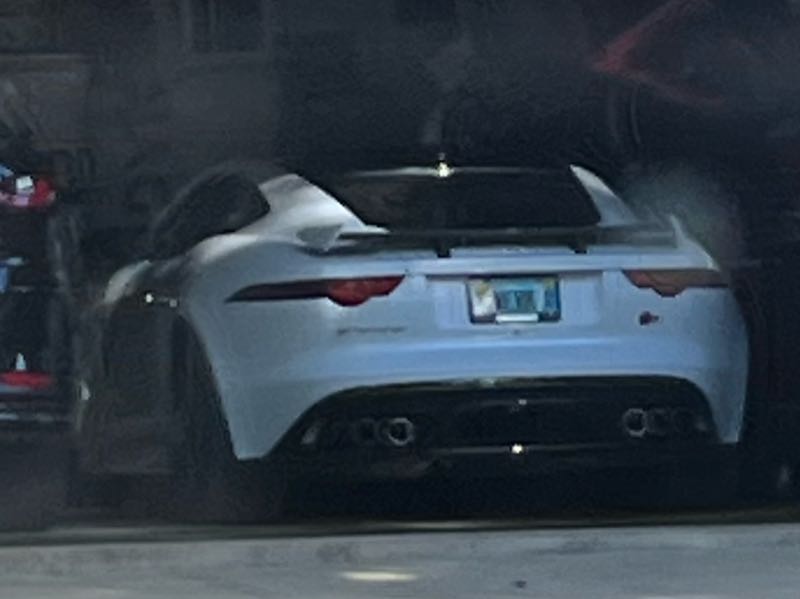 Jaguar F-Type spotted in Elgin