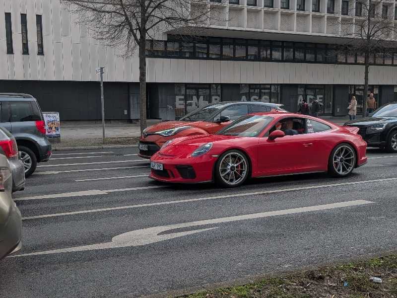 Porsche 911 (2018) spotted in Berlin, Germany