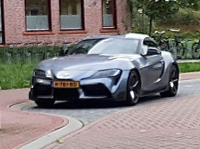 Toyota GR Supra spotted in Kartuzy