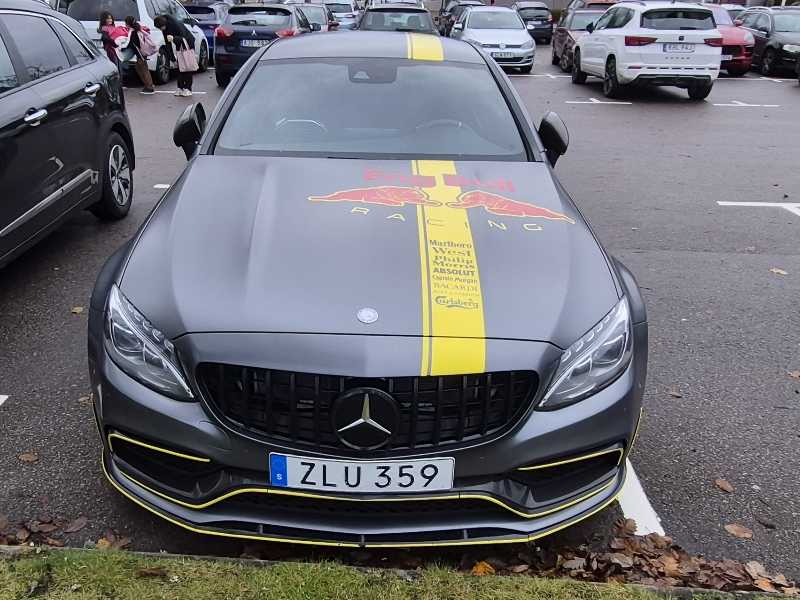 Mercedes-Benz C63 AMG spotted in Växjö