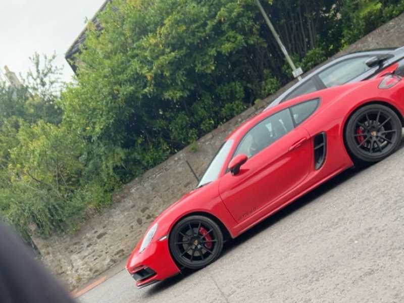 Porsche Cayman spotted in Dundee