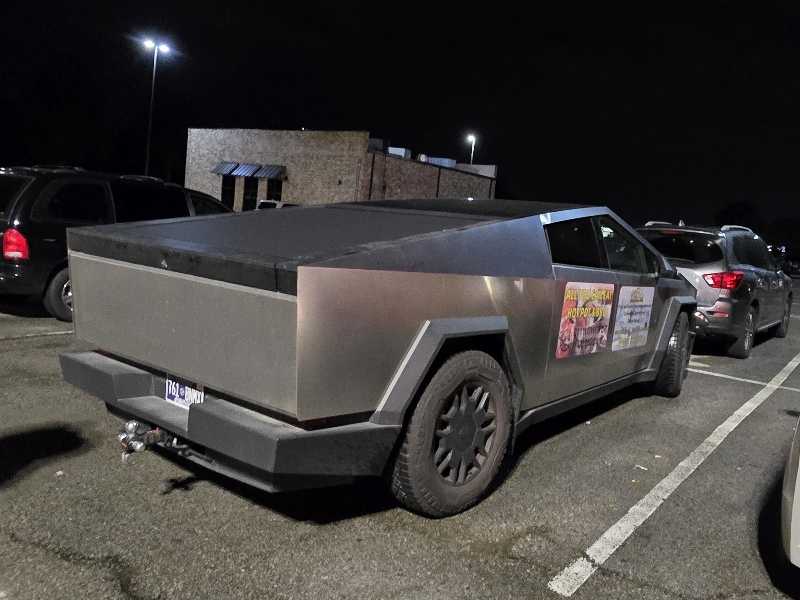 Tesla Cybertruck spotted in Clarksville