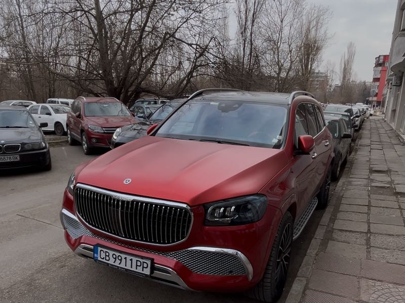 Mercedes-Benz Maybach GLS spotted in Belitsa