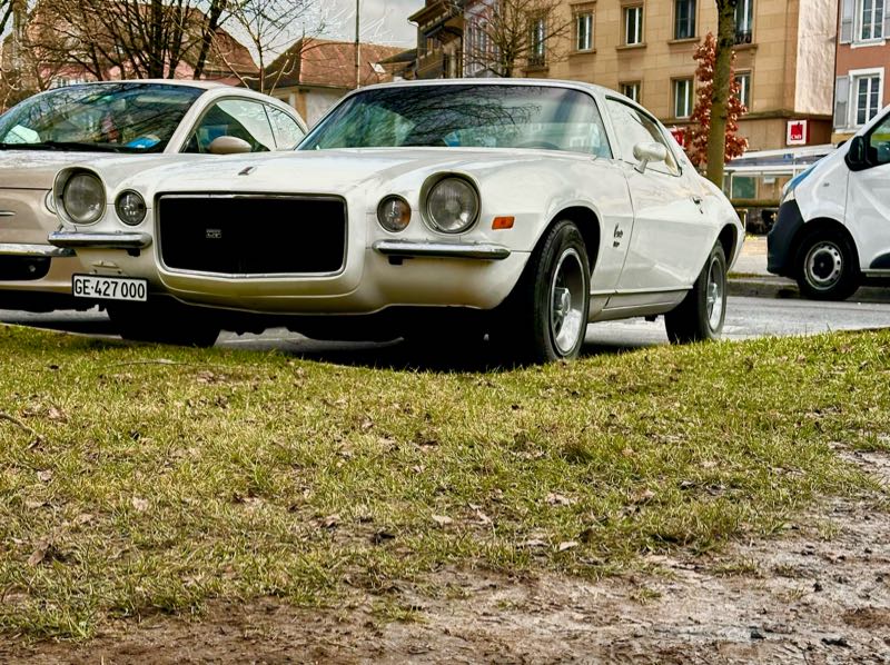 Chevrolet Camaro (1970) spotted in Lausanne, Switzerland