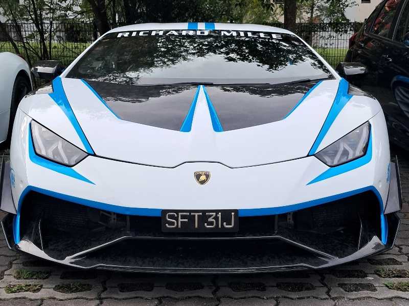 Lamborghini Huracán (2021) spotted in Singapore, Singapore