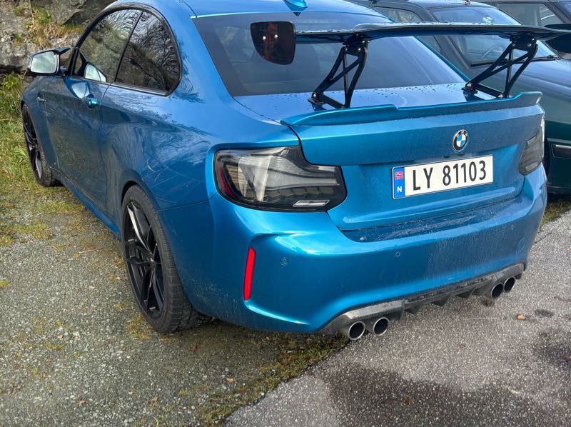 BMW M2 spotted in Kopervik