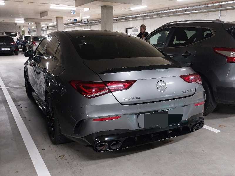 Mercedes-Benz CLA 45 AMG (2023) spotted in Heerlen, The Netherlands