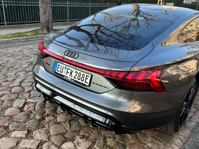 Audi e-tron GT spotted in Potsdam