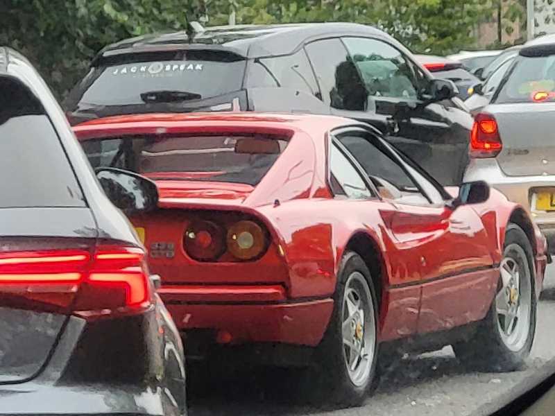 Ferrari 328 GTB spotted in Leicester