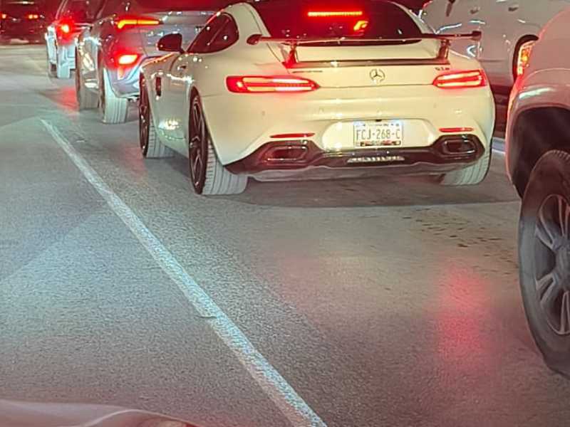 Mercedes-Benz AMG GT spotted in Mexico City